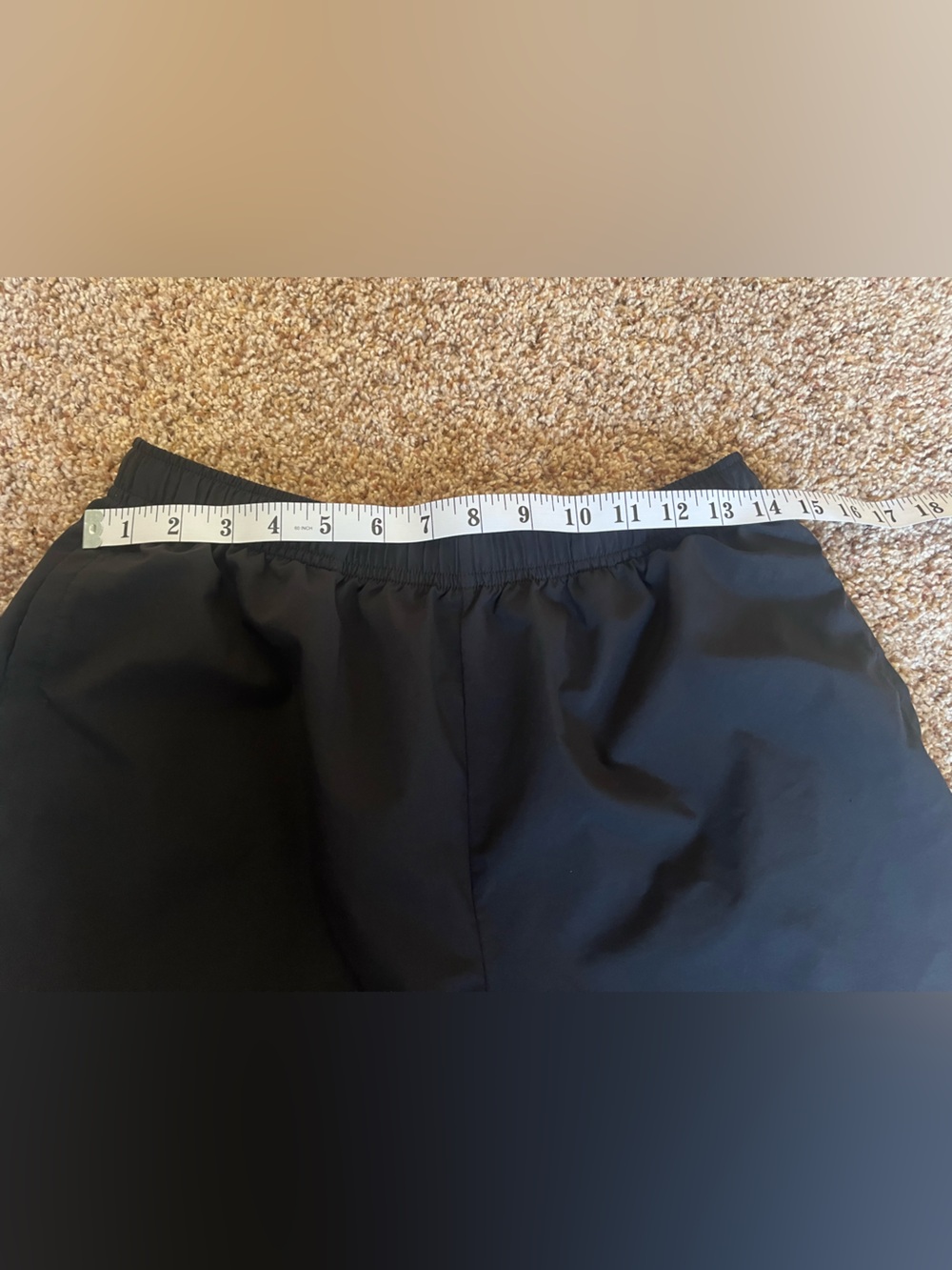 Gymshark Black Training Shorts Size Medium Athletic Gym Running Performance - Picture 5 of 8